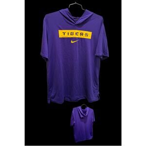 LSU Team Issued Short Sleeve Hoodie – 2025 National Championship Team XL